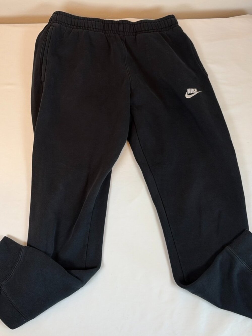 Nike Drawstring Joggers Sweatpants Men's S Black
